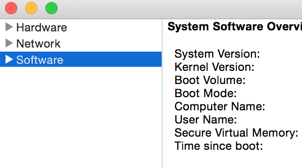 see software for mac